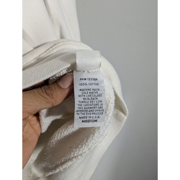 Free People Retro Brand Womens Beige Blondie Graphic Sweatshirt Sz M Oversized - Picture 4 of 9